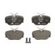 Set placute frana fata ATE cu suruburi etrier pentru BMW 3 (E30), Z1 1.6-2.7 09.82-06.94, inaltime 51.9 mm, latime 94.8 mm, grosime 17.0 mm