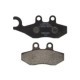 Set placute frana disc FERODO motocicletă spate Piaggio/Vespa 97.1mm înălțime 41.2mm lungime 9.0mm grosime Argento