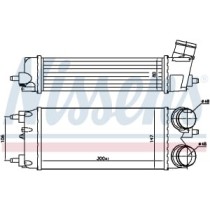 Intercooler, compresor NISSENS