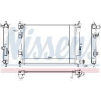 Radiator, racire motor NISSENS