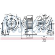 Ventilator, habitaclu NISSENS