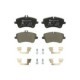 Set placute frana disc ATE fata ceramica pentru MERCEDES C (CL203, S203, W203, CLC) 1.6-2.2D 05.00-06.11 cu accesorii si suruburi etrier