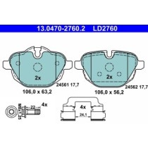 Set placute frana,frana disc ATE