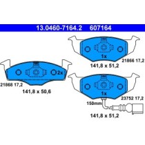 Set placute frana,frana disc ATE