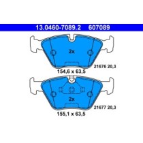 Set placute frana,frana disc ATE