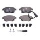 Set placute frana Spate ATE cu suplimente suruburi de ghidare etrier FORD TRANSIT TRANSIT TOURNEO 2.2D-3.2D 04.06-12.14