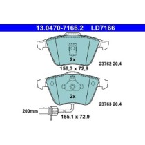 Set placute frana,frana disc ATE