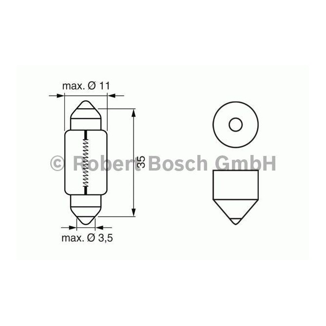 Bec incandescent BOSCH