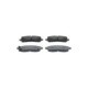 Set placute frana fata BOSCH pentru MAZDA 2 1.3-1.6D 07.07-06.15, dimensiuni 48.3 mm x 125.6 mm x 15.0 mm