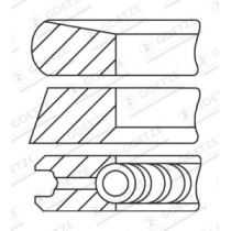 Set segmenti piston GOETZE