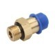 Cap de cuplare PNEUMATICS TEKALAN drept 1/4" 8mm metal 1buc