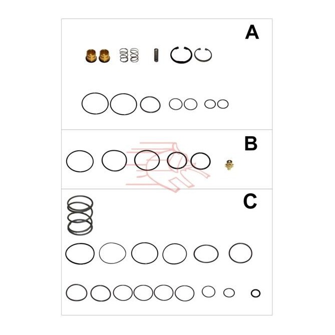 Disc brake caliper repair kit 