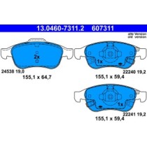 Set placute frana,frana disc ATE