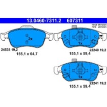 Set placute frana,frana disc ATE