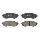 Set placute frana fata ATE pentru CHEVROLET ASTRA, LACETTI, NUBIRA, REZZO, VECTRA, DAEWOO LANOS, LEGANZA, TACUMA, dimensiuni 51.4mm x 143.0mm x 16.8mm