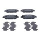 Set placute frana fata ATE pentru HONDA HR-V 1.5/1.6D/1.8 60.8 mm inaltime 148.7 mm latime 15.8 mm grosime