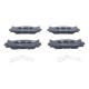 Set placute frana fata ATE pentru LEXUS ES, TOYOTA AVALON, CAMRY 2.0-3.5, inaltime 57.0 mm, latime 157.6 mm, grosime 17.3 mm