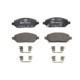 Set placute frana fata ATE pentru OPEL KARL 1.0 01.15-03.19, inaltime 46.8 mm, latime 128.9 mm, grosime 18.0 mm