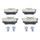 Set placute frana spate ATE pentru AUDI A4 B6 B7 NISSAN MICRA III PEUGEOT 405 I RENAULT THALIA II TWINGO II SKODA SCALA VW GOLF III IV VI PASSAT B2