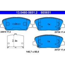 Set placute frana,frana disc ATE