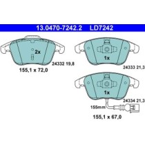 Set placute frana,frana disc ATE