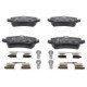 Set placute frana disc ATE ceramica spate VOLVO S60 II S80 II V60 I V70 III V70 III/KOMBI XC70 II 48.7mm 106.0mm 17.3mm