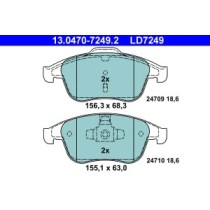 Set placute frana,frana disc ATE