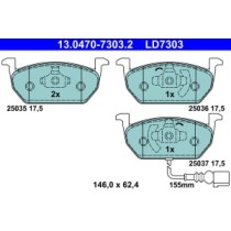 Set placute frana,frana disc ATE