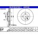 Disc frana ATE Fata Dreapta/Stanga BMW 3 (E30), Z1 1.6-2.7 09.82-06.94, Diametru exterior 260.0 mm, Inaltime 35.0 mm, Grosime 22.0 mm