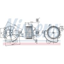 Ventilator, habitaclu NISSENS