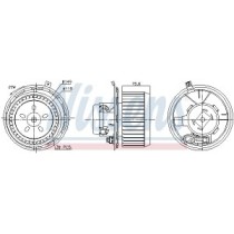 Ventilator, habitaclu NISSENS