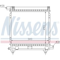 Radiator, racire motor NISSENS