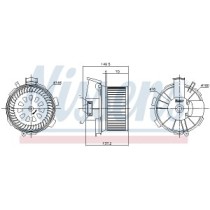 Ventilator, habitaclu NISSENS