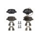 Set placute frana spate ATE pentru ABARTH 500/595/695, FIAT 500, 500C, DOBLO/MINIVAN 0.9-Electric, dimensiuni: 43.9mm x 95.5mm x 14.5mm