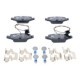 Set placute frana spate ATE pentru ABARTH 500/595/695, FIAT 500, 500C, DOBLO/MINIVAN 0.9-Electric, dimensiuni: 43.9mm x 95.5mm x 14.5mm