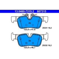 Set placute frana,frana disc ATE