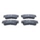 Set placute frana fata ATE pentru MAZDA 6 1.8-2.3 01.02-02.08, inaltime 59.5 mm, latime 131.8 mm, grosime 18.6 mm