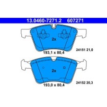 Set placute frana,frana disc ATE