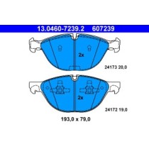 Set placute frana,frana disc ATE