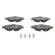 Set placute frana fata ATE pentru AUDI A1, A1 ALLSTREET, A1 CITY CARVER, A3, Q2, Q3, TT, SKODA KAROQ, KODIAQ I, OCTAVIA III, IV, SUPERB III, VW ARTEON