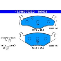 Set placute frana,frana disc ATE