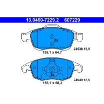 Set placute frana,frana disc ATE