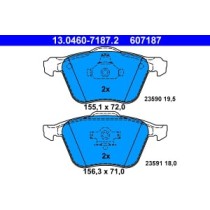 Set placute frana,frana disc ATE