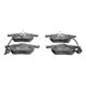 Set placute frana fata ATE pentru AUDI 100 C4, A6 C4 1.8-2.8 12.90-12.97, dimensiuni: 74.0 mm inaltime, 156.3 mm latime, 19.5 mm grosime