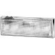 Lumini interioare HELLA lampă interior cu comutator dreptunghiular 205x70x35mm transparent 12V/24V montaj insurubat