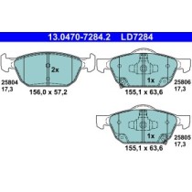 Set placute frana,frana disc ATE