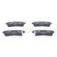 Set placute frana Spate ATE pentru INFINITI QX56, QX80, NISSAN PATROL VI 5.6, inaltime 49.9 mm, latime 127.5 mm, grosime 14.9 mm