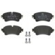 Set placute frana Spate ATE cu suruburi de ghidare etrier AUDI A4 A5 A6 A7 A8 Q5 Q7 VW TOUAREG 58.9mm x 129.0mm x 17.7mm