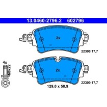 Set placute frana,frana disc ATE