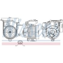 Ventilator, habitaclu NISSENS